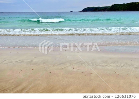 The pale colors of the spring beach The pale colors of the spring beach 126631076