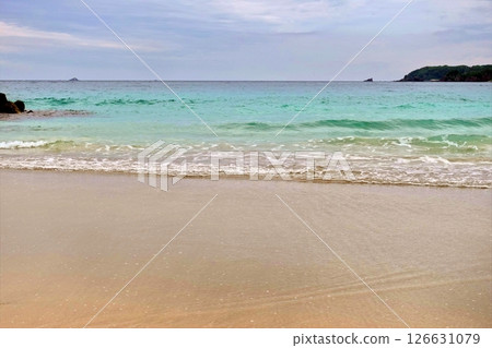 The pale colors of the spring beach The pale colors of the spring beach 126631079