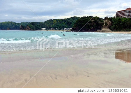 The pale colors of the spring beach The pale colors of the spring beach 126631081