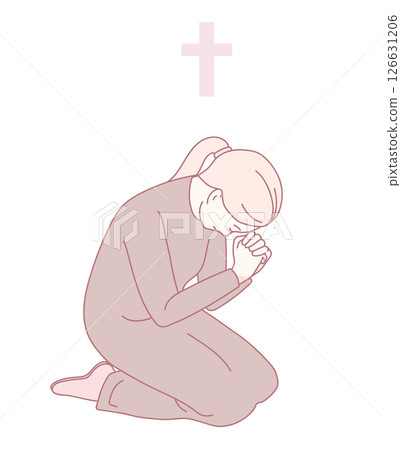 Engaging in Prayerful Reflection accompanied by the Beauty and Symbolism of the Cross 126631206