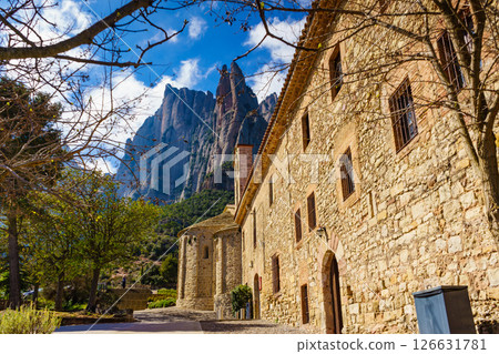 Monastery Santa Cecilia de Montserrat, Spain 126631781