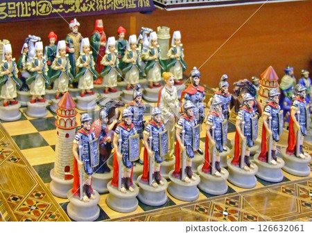 Chess knight 126632061