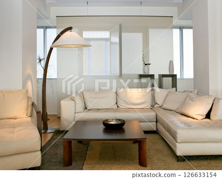 Bright living room 126633154