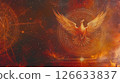 fiery, background, fire 126633837