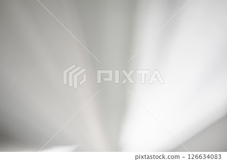 Abstract shadow drop on white wall background overlay mockup effect 126634083