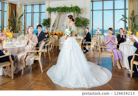 婚禮圖片：新娘與接待廳 126634213