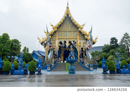 Entrance of the Blue Temple in Chiang Rai Entrance of the Blue Temple in Chiang Rai 126634288