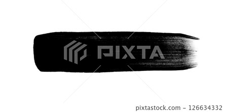 brush stroke isolated on white background brush stroke isolated on white background 126634332