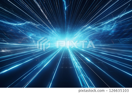 代表網路空間的摘要背景 126635103