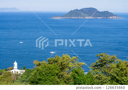 關崎燈塔和高島 126635668