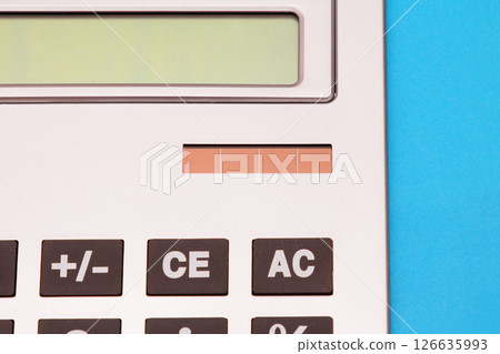 Calculator with solar cell power 126635993