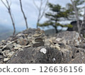 Cairns on the hiking trail to Mt. Daibosatsu 126636156