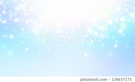 夢幻般的淺藍色背景素材 126637173
