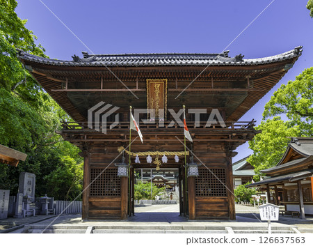 伊予彥神社塔門 愛媛郡松山市 伊予彥神社塔門 愛媛郡松山市 126637563
