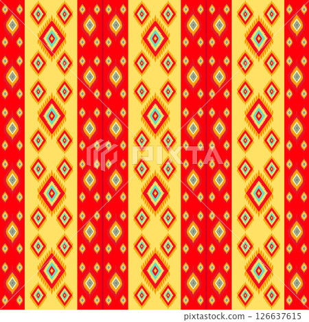 seamless pattern with traditional embroidery ornament. vector illustration seamless pattern with traditional embroidery ornament. vector illustration 126637615