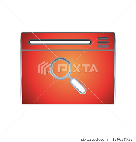 Browser icon design template 126638732