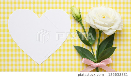 Flower frame 126638881