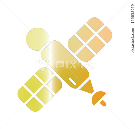 Satellite icon design template Satellite icon design template 126638959