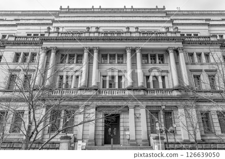 Bank of Japan Head Office Building No. 3, designed by Nagano Uheiji, modern architecture in the Renaissance style, Nihonbashi, Chuo-ku, Tokyo 126639050