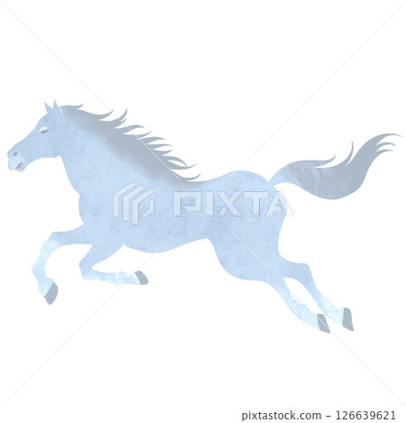 馬年-奔馬插圖馬年-奔馬插圖 126639621