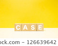 Case: White text (yellow background) 126639642