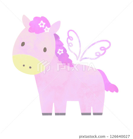 Year of the Horse Pegasus illustration 126640027