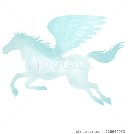 Year of the Horse Pegasus illustration 126640033