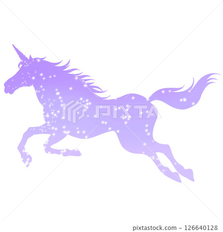 Year of the Horse - Unicorn illustration 126640128