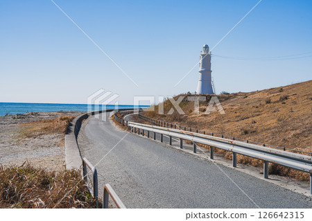 Kakezuka Lighthouse and Ryuyo Coast in Iwata City (Shizuoka Prefecture) Kakezuka Lighthouse and Ryuyo Coast in Iwata City (Shizuoka Prefecture) 126642315