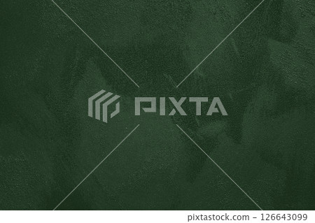 Dark green low contrast Concrete textured background 126643099