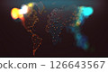 World map and networking. 126643567