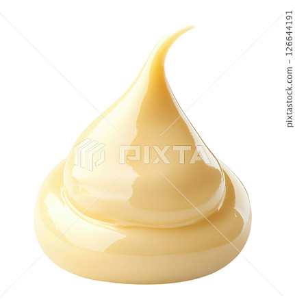 Mayonnaise drop 126644191