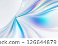 Abstract blue and pink gradient background with lines and waves. Blur. 126644879