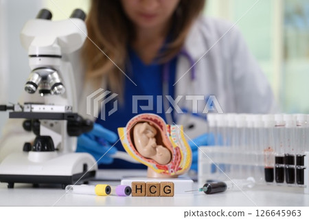 Microscopy Research in the Field of Embryology and HCG Testing Techniques and Methods Microscopy Research in the Field of Embryology and HCG Testing Techniques and Methods 126645963