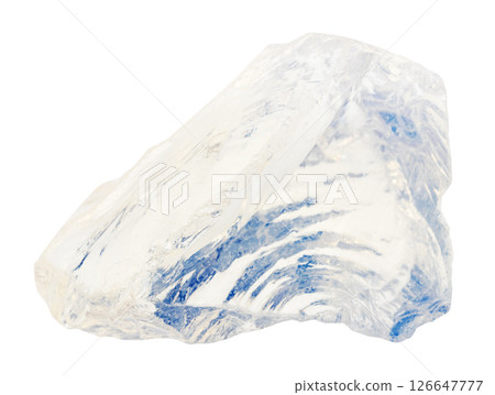 molybdenum glass imitation moonstone isolated 126647777