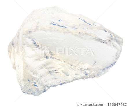 molybdenum glass opalite isolated on white 126647982