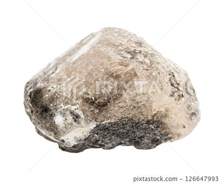 raw phenakite mineral isolated on white 126647993