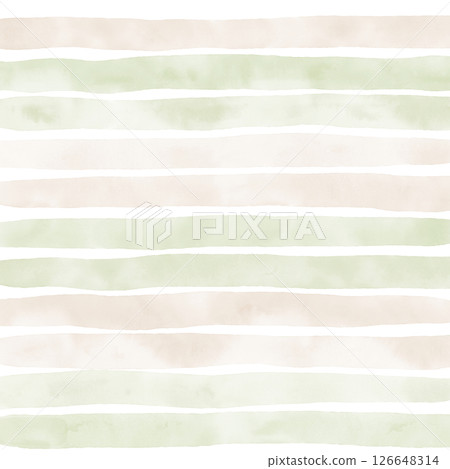 Brown Beige Sage Green Hand Drawn Stripe Line Background Pattern Overlay 126648314