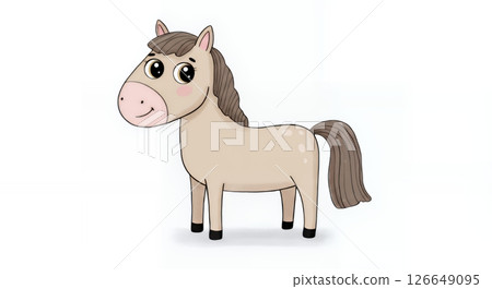 可愛的馬 126649095