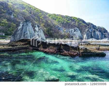 青森縣佛陀浦、西村的神秘景觀鳥瞰圖 126650006