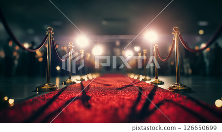 Awards ceremony red carpet Awards ceremony red carpet 126650699