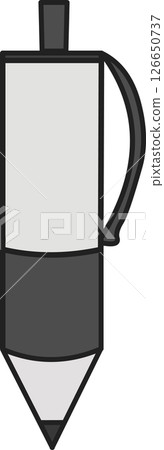 black ballpoint pen black ballpoint pen 126650737