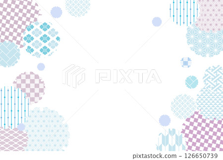 適合夏季的酷炫日式圖案背景圖 126650739