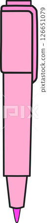Pink highlighter Pink highlighter 126651079