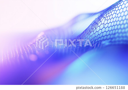 3D mesh background symbolizing AI and digital 126651188