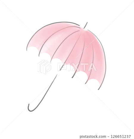 手繪雨傘 - 細緻、柔和、蓬鬆的色彩 - 時色（日本傳統顏色） 126651237