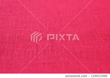 red hemp viscose natural fabric cloth color, sackcloth rough texture of textile fashion red hemp viscose natural fabric cloth color, sackcloth rough texture of textile fashion 126652906