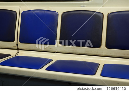 Empty Blue Seats in Public Transport An exploration of aesthetics, comfort, and design Empty Blue Seats in Public Transport An exploration of aesthetics, comfort, and design 126654430