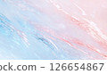 Crystal clear water ripples and pink-blue gradations (beauty, cosmetics, science) 126654867