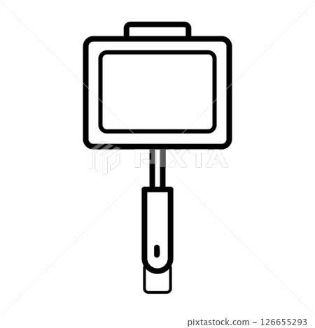 Simple line drawing hot sandwich maker icon | Hot sandwich maker, cooking utensils, home appliances, kitchen supplies, 126655293